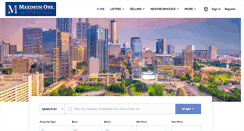 Desktop Screenshot of maximumonerealty.com